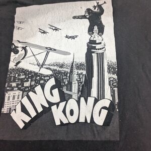 King Kong On The Empire State Building Fighting Planes Art Deco Style Medium
